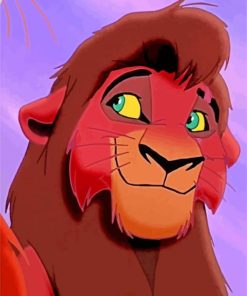 Kovu Disney Cartoons paint by numbers