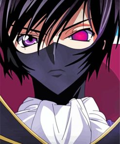 Lelouch Japanese Anime paint by numbers