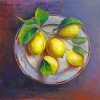 Lemons Still Life paint by numbers