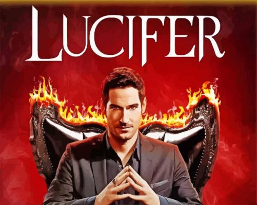 Lucifer Movie Poster paint by numbers