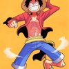 Luffy Japanese Manga paint by numbers