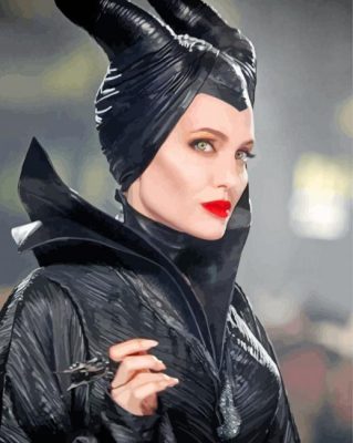 Maleficent Movie paint by numbers