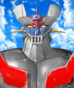 Mazinger Anime Series paint by numbers