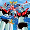 Mazinger Z Infinity Characters paint by numbers