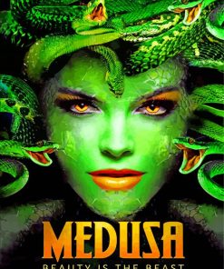 Medusa Poster Movie paint by numbers