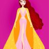 Meagara Disney Princess paint by numbers