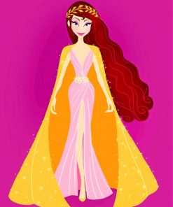 Meagara Disney Princess paint by numbers