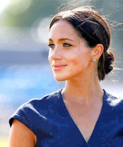 Meghan Markle paint by numbers