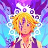 Meliodas Character paint by numbers