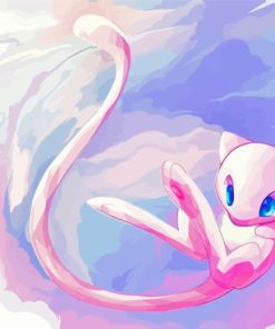 Aesthetic Mew Art paint by numbers