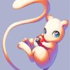 Mew Pokemon Anime Paint by numbers