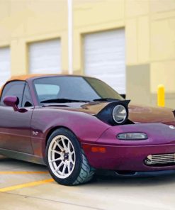 Mazda MX 5 Miata Car paint by numbers