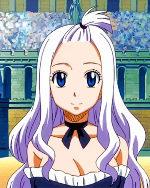 Aesthetic Mirajane Strauss paint by numbers