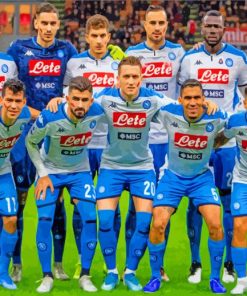 Napoli Players paint by numbers