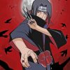 Itachi Naruto Anime paint by numbers