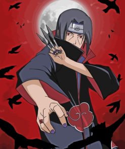 Itachi Naruto Anime paint by numbers