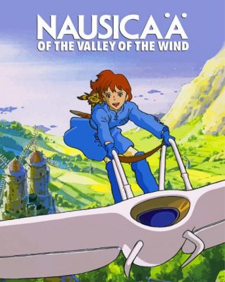 Nausicaa Of The Valley Of The Wind Poster paint by numbers