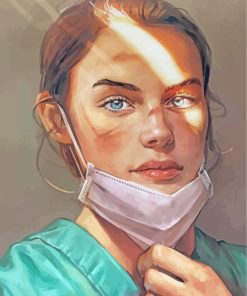 Nurse Art paint by numbers