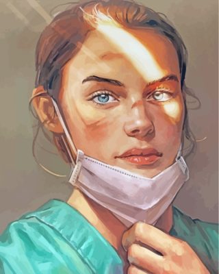 Nurse Art paint by numbers