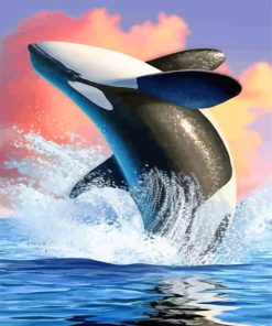 Orca Art paint by numbers