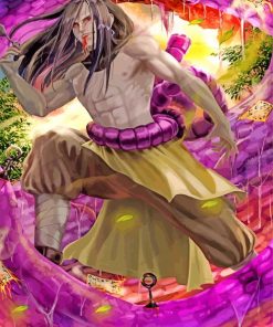 Orochimaru Naruto paint by numbers