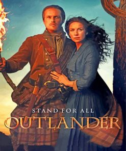 Outlander Poster paint by numbers