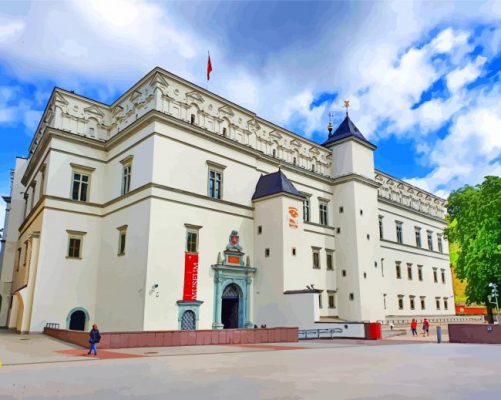 Palace Of The Grand Dukes paint by numbers