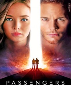 Passengers Poster paint by numbers