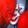 Scary Pennywise paint by numbers