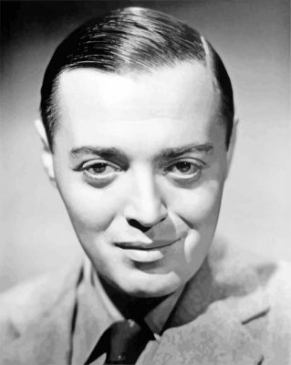 Black And White Peter Lorre paint by numbers