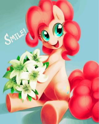 Pinkie Pie Art paint by numbers