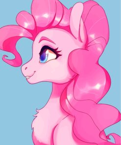 Pinkie Pie Little Pony paint by numbers