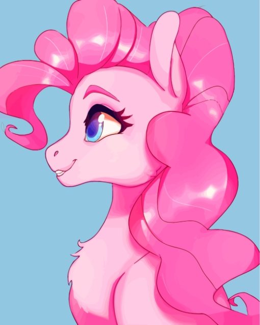 Pinkie Pie Little Pony paint by numbers