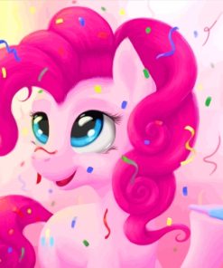 Pinkie Pie Cartoons paint by numbers