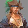 Pirate Man Art paint by numbers