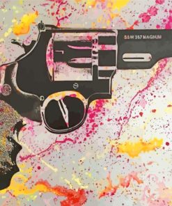 Razor Sharp Gun paint by numbers