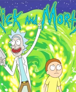 Rick And Morty Characters paint by numbers