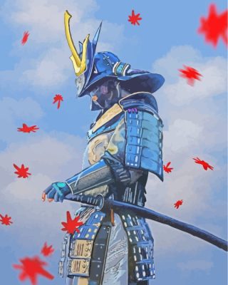 Samurai Art paint by numbers