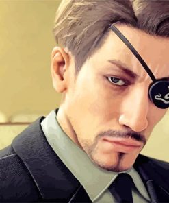 Goro Majima Character paint by numbers