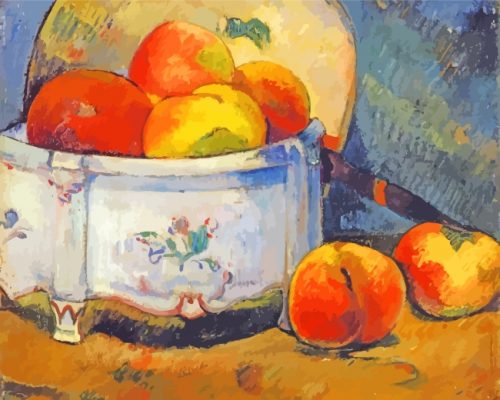 Still Life Peaches paint by numbers