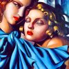 The Girls By Lempicka paint by numbers