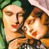 The Green Turban By Lempicka paint by numbers