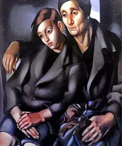 The Refugees By Lempicka paint by numbers