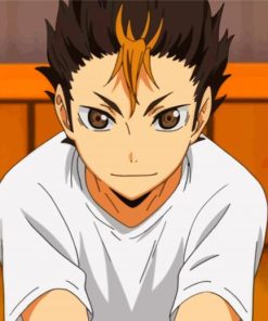 Yu Nishinoya Anime paint by numbers