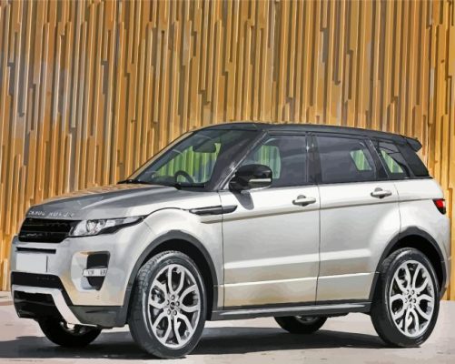 Aesthetic Land Rover paint by numbers