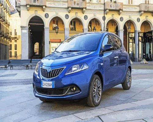 Aesthetic Lancia Car paint by numbers