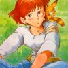 Teto and Nausicaa Anime paint by numbers