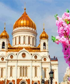 Aesthetic Cathedral Of Christ The Saviour paint by numbers