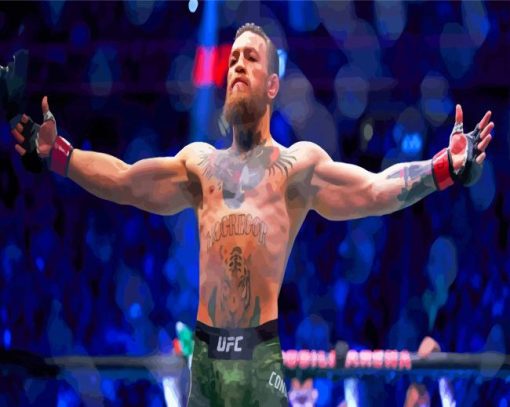 Champion Conor Mcgregor paint by numbers