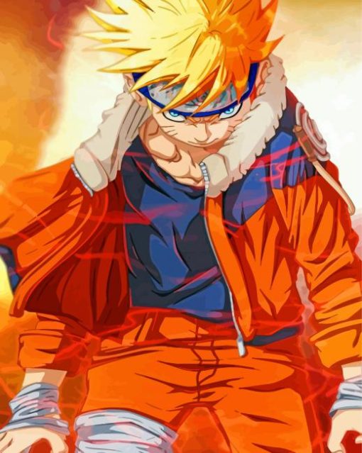 Naruto Japanese Anime paint by numbers